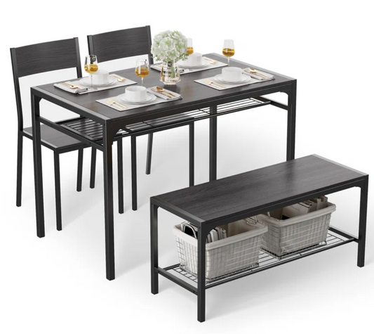 4 - Person Breakfast Nook Dining Set